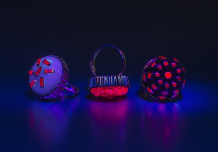 Left to right: Large Cupcake Ring, Berry Ring, & Decorated Gugelhupf Ring.